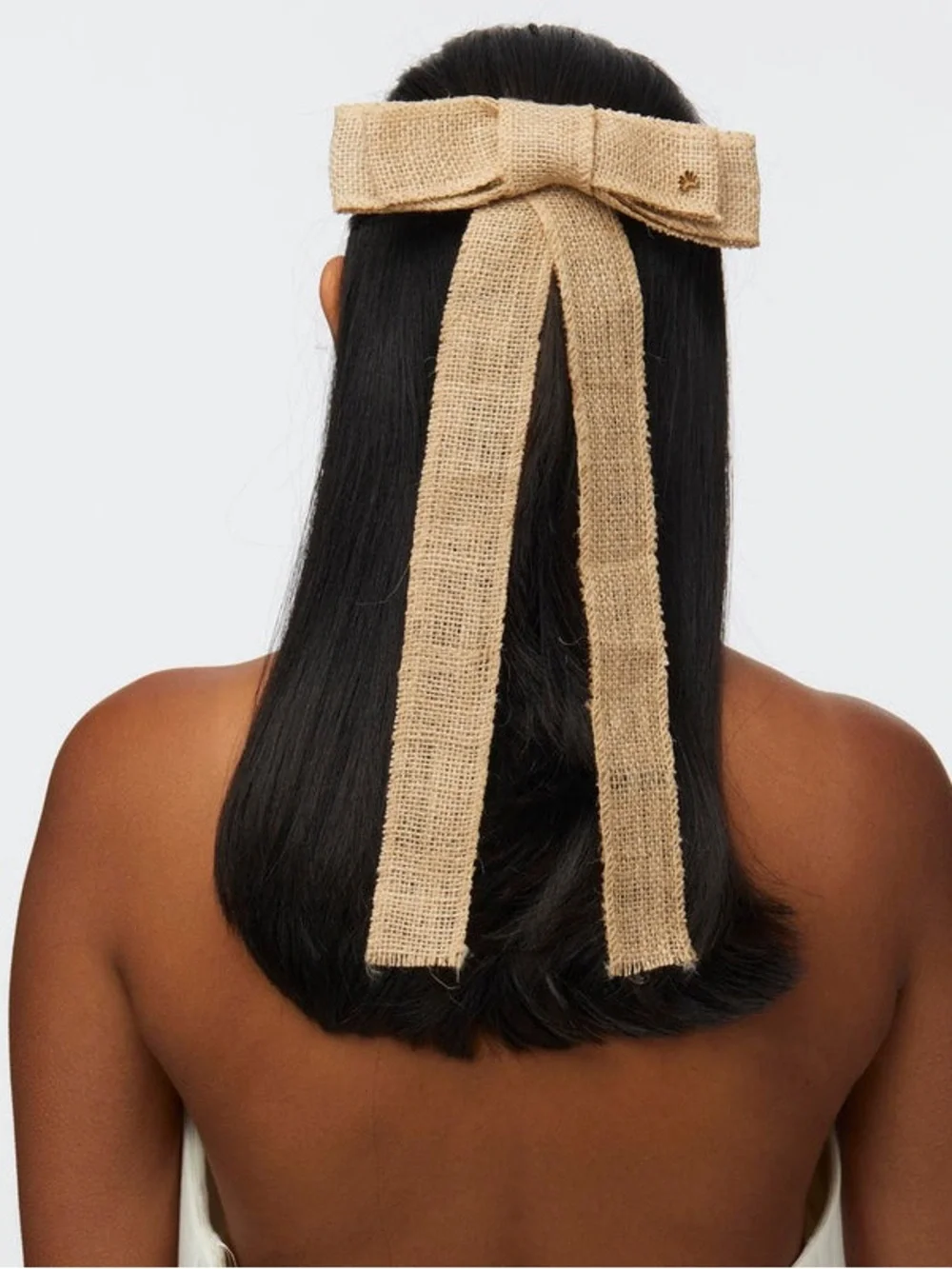 LELE SADOUGHI Raffia Jane Bow Barrette
